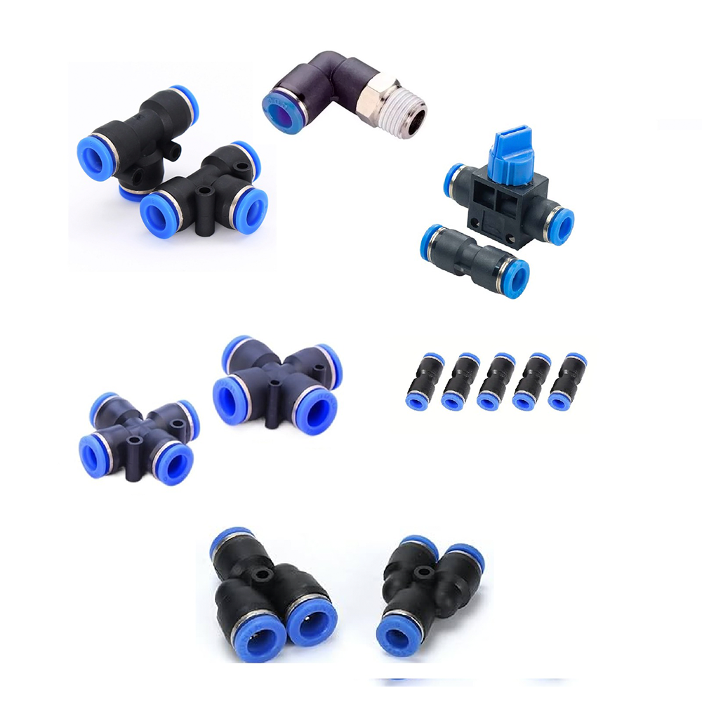 Conexiones neumaticas instantáneo plástico